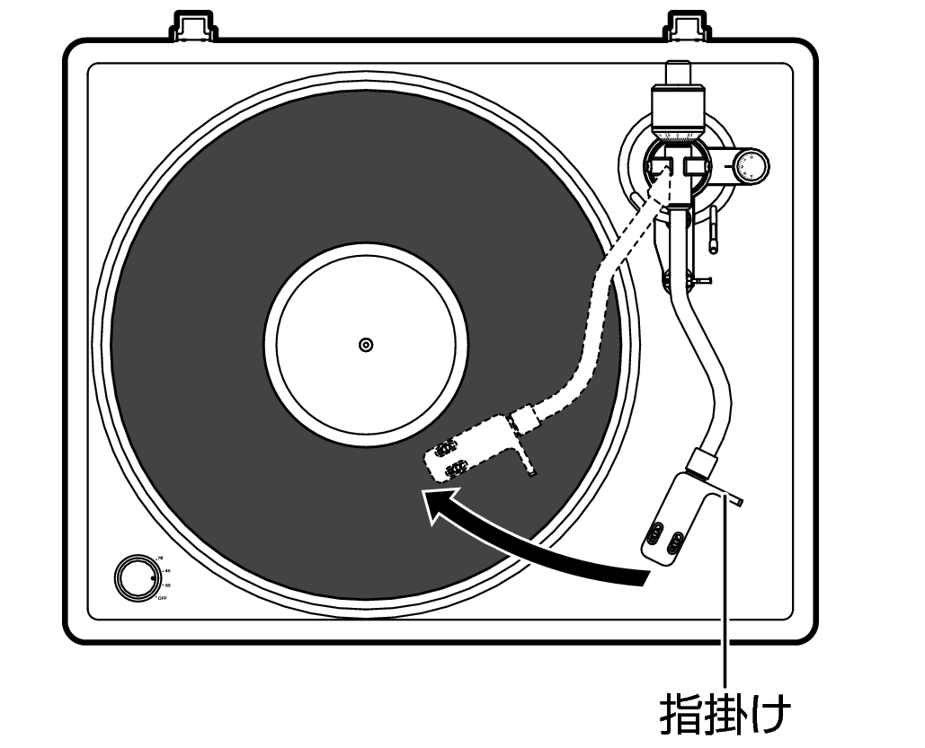 Ope tonearm play DP500BT